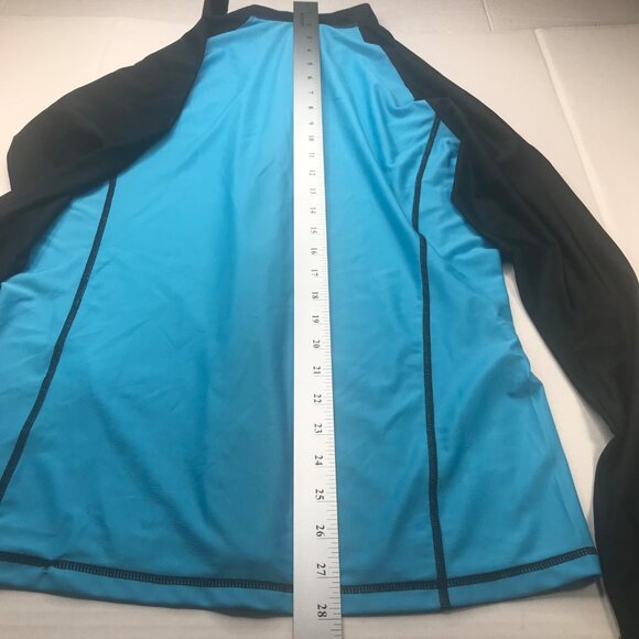 TSLA Men's Small Blue Black Exercise Jacket Preowned - Picture 11 of 11